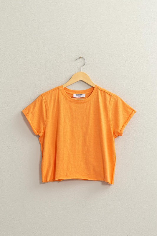 CROPPED T SHIRT