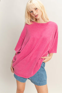 Oversized Mineral Wash T-shirt
