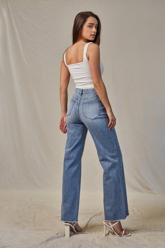 Super High Wide Leg - Super Soft Jean