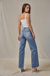 Super High Wide Leg - Super Soft Jean