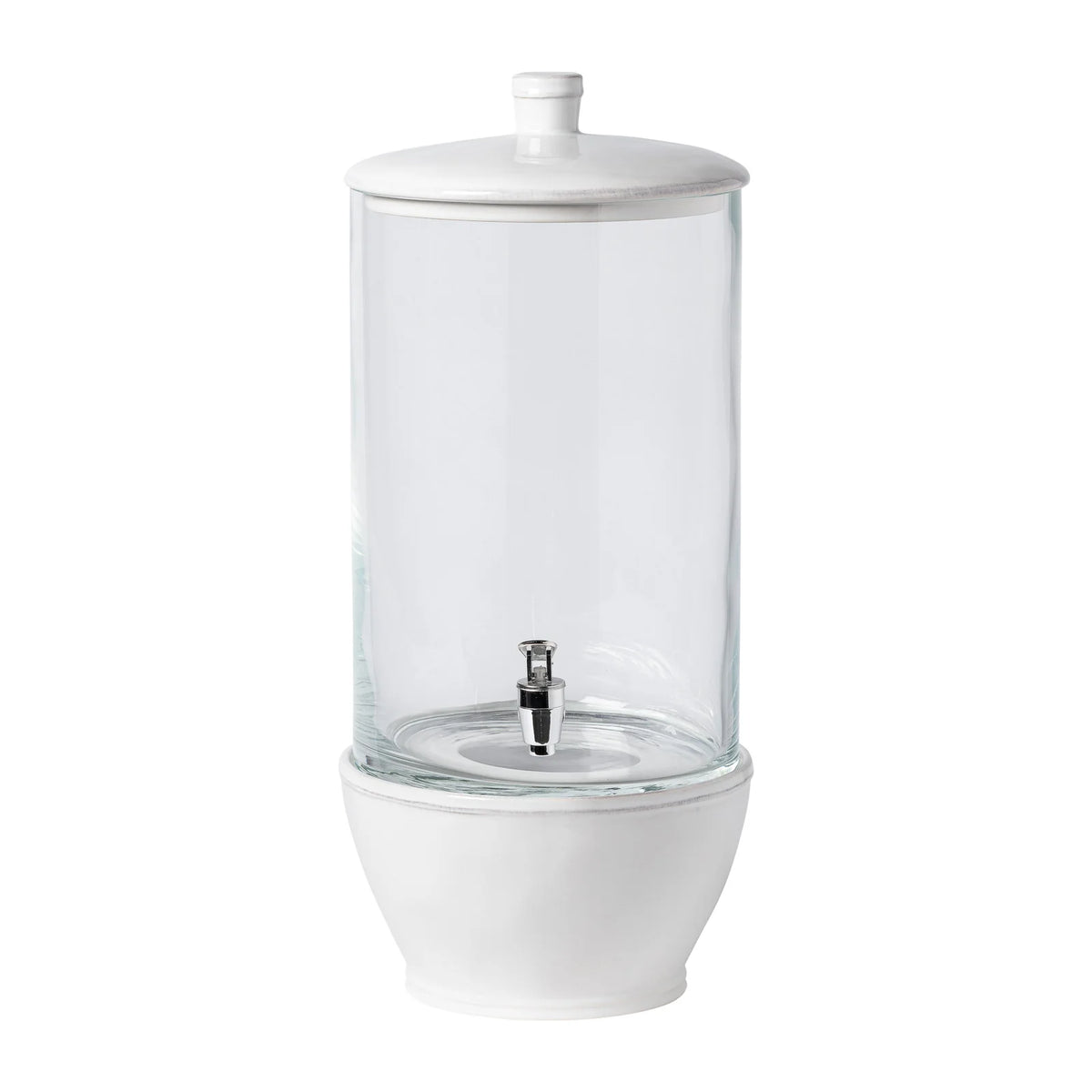 Casafina Glass Drink Dispenser with Stand Fontana