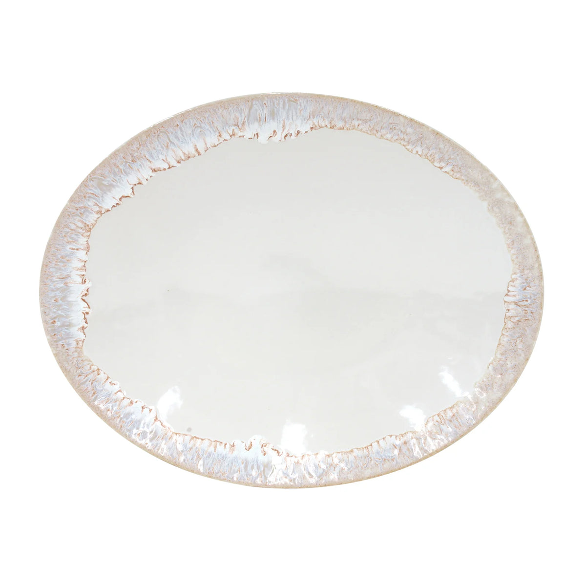 Casafina Oval Platter Taormina White