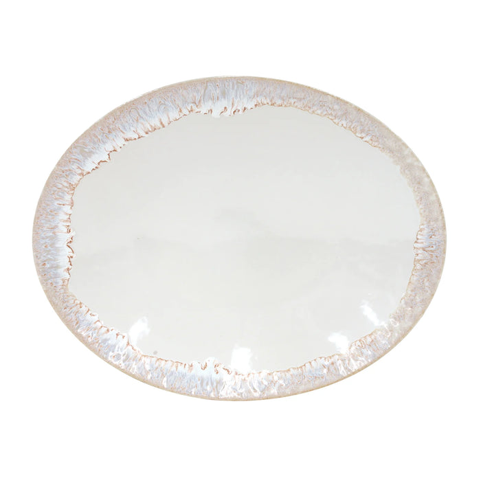 Casafina Oval Platter Taormina White