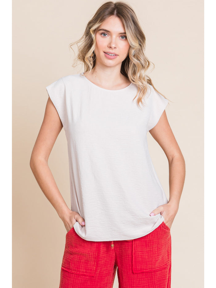 Round Neck Basic Top