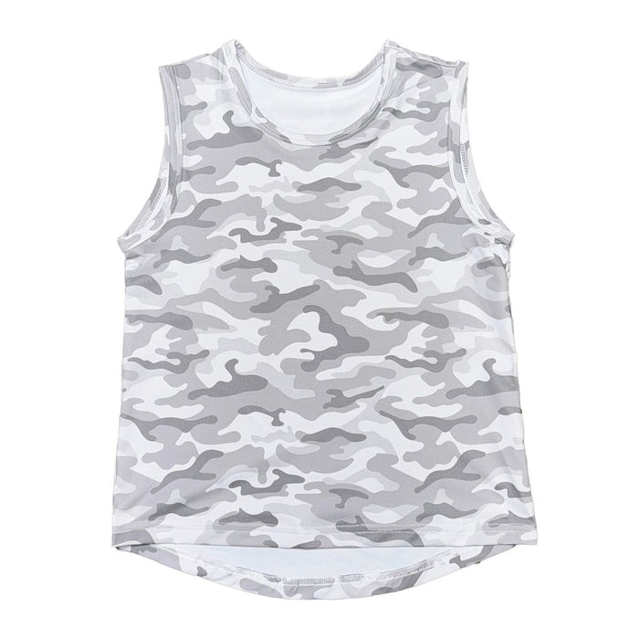 Belle Cher Camo High Low Tank