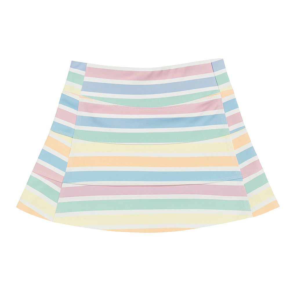 Belle Cher Striped Tennis Skort