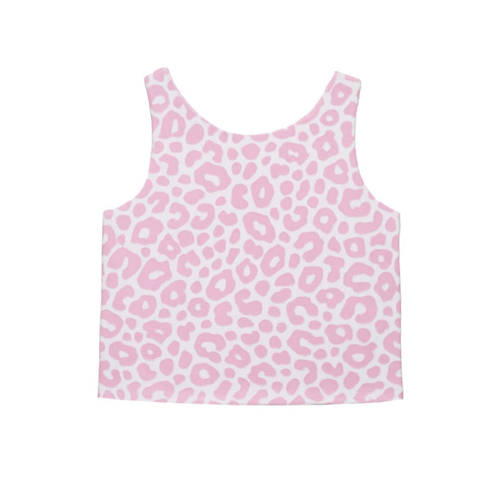 Bella Cher Pink Leopard Razorback Top