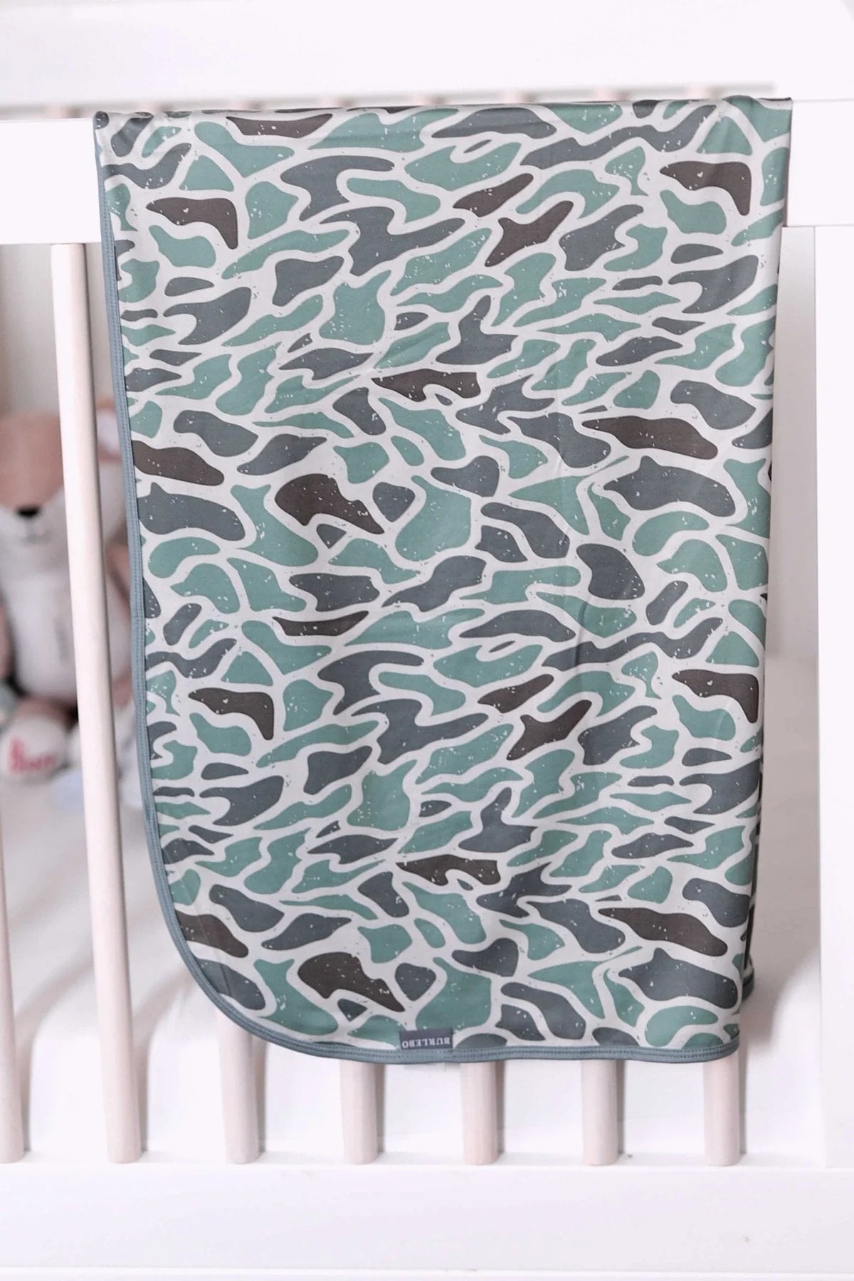 Burlebo Baby Swaddle - Retro Duck Camo