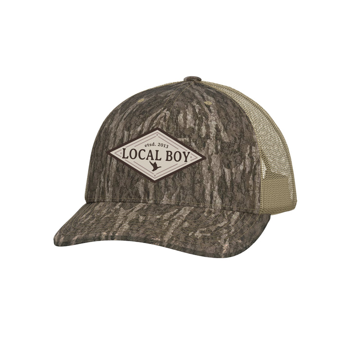 Local Boy-Diamond Emblem Trucker Hat