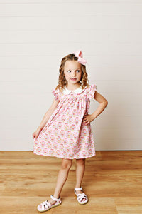 Swoon Kids Floral Proper Flutter Dress