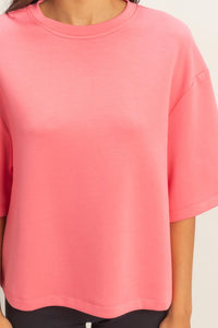 Scuba Short Sleeve Boxy Short Set