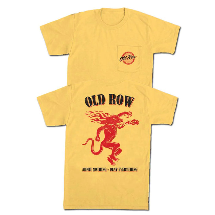 OLD ROW-SPICY SHOT POCKET TEE