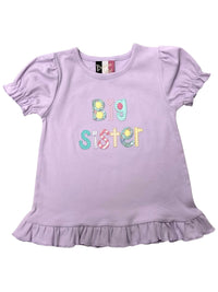 Banana Split Big Sister Applique T-shirt