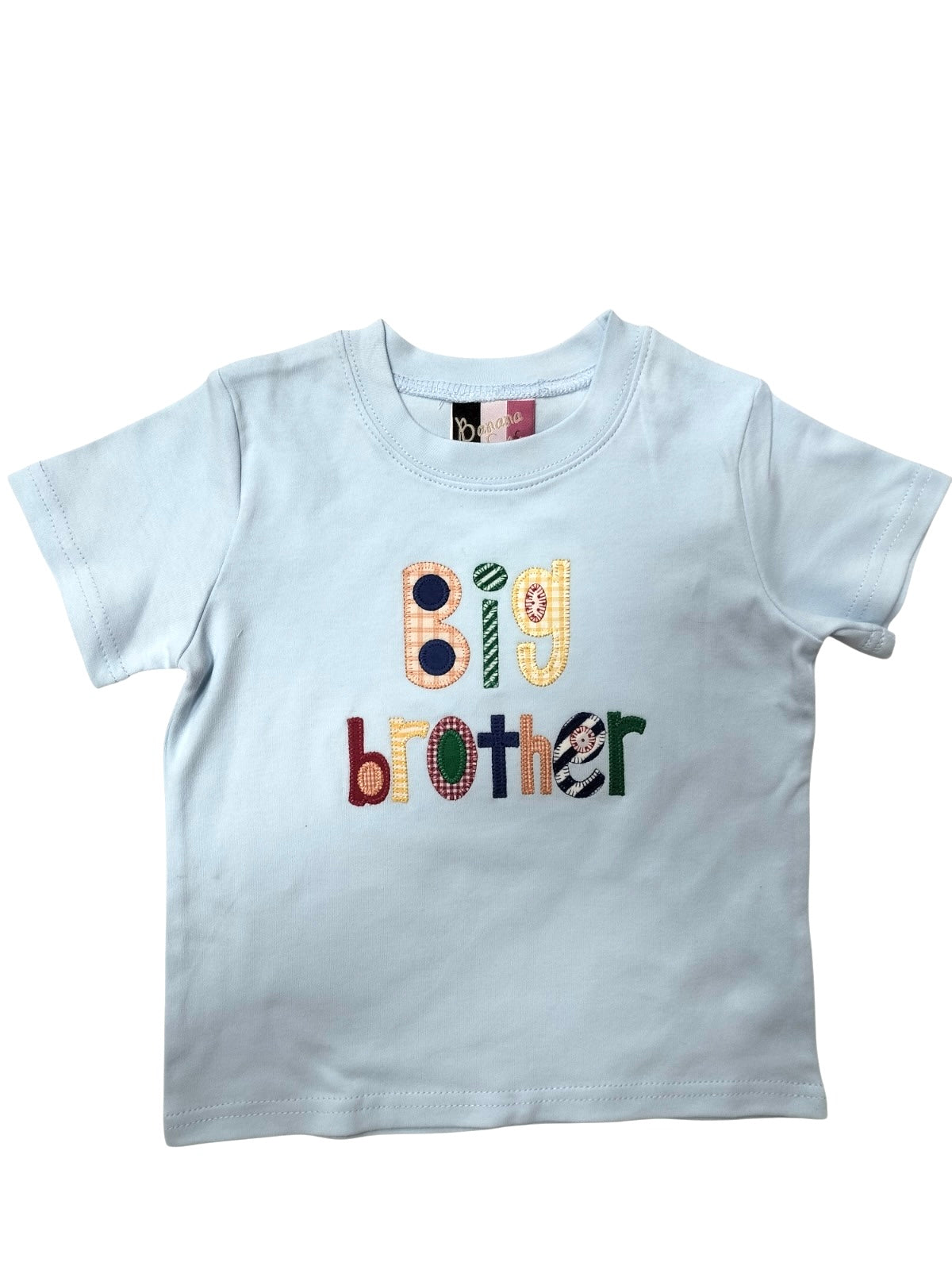 Banana Split Big Brother Applique T-shirt