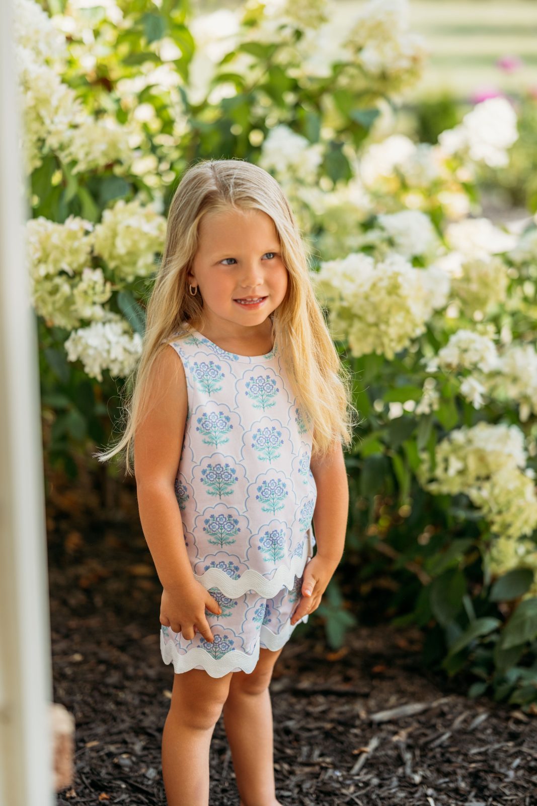 Banana Split Abigail Short Set–Fancy Me Floral