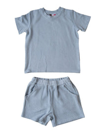 Banana Split Ember Short Set–Blue