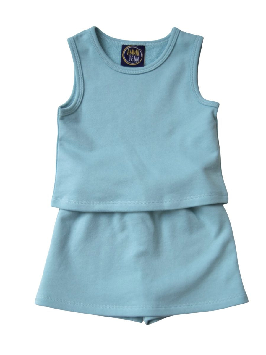 Emma Jean Presley Skort Set–Seafoam
