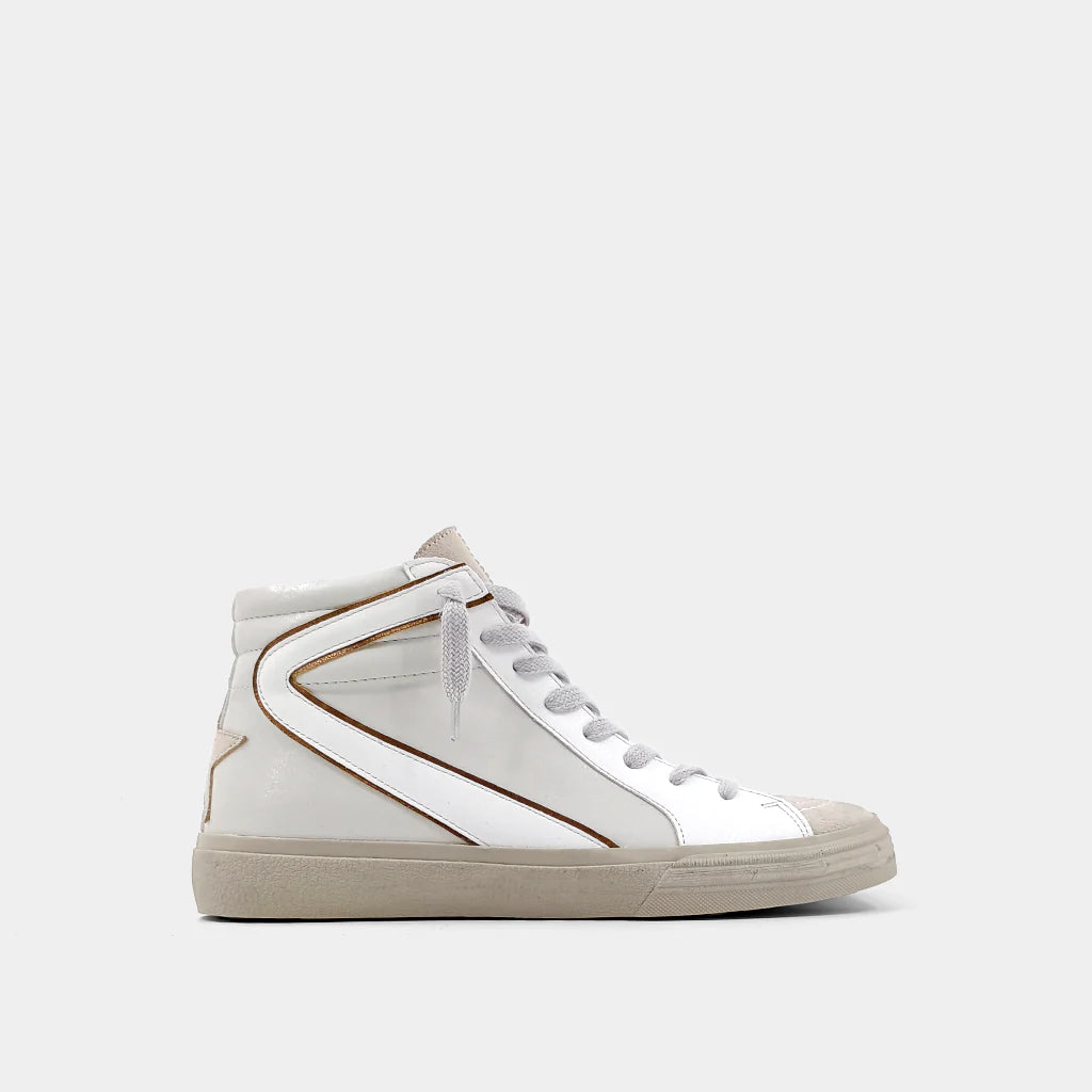 ShuShop Rooney HighTop Sneakers Light Grey