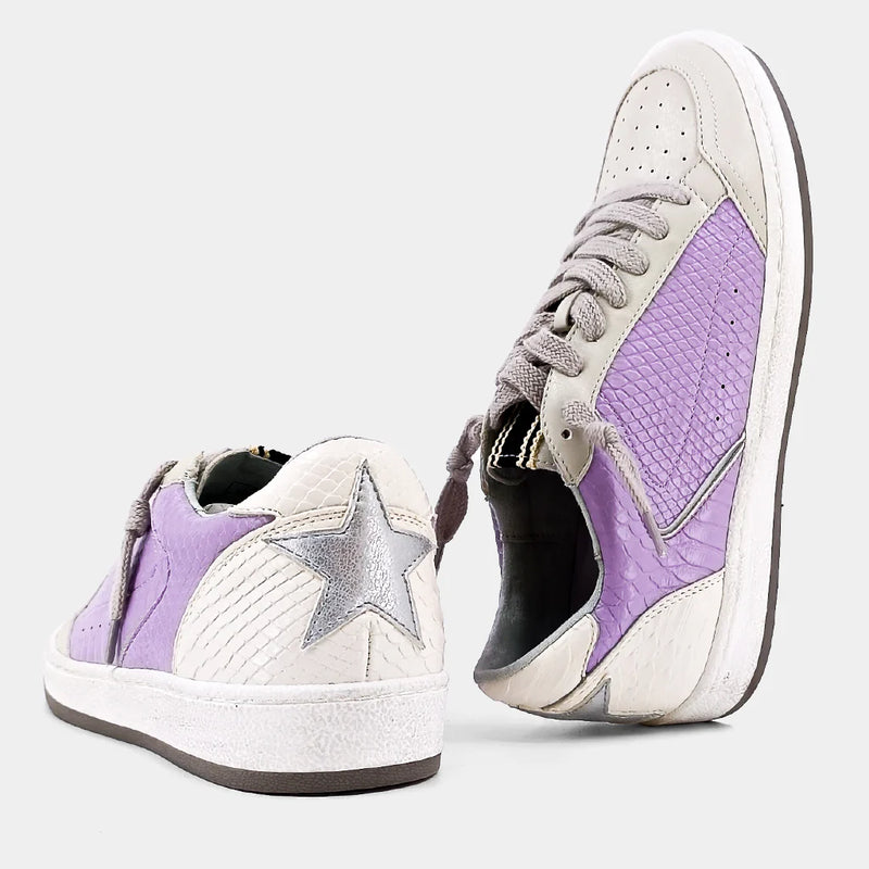 ShuShop Park Sneakers Lilac Snake