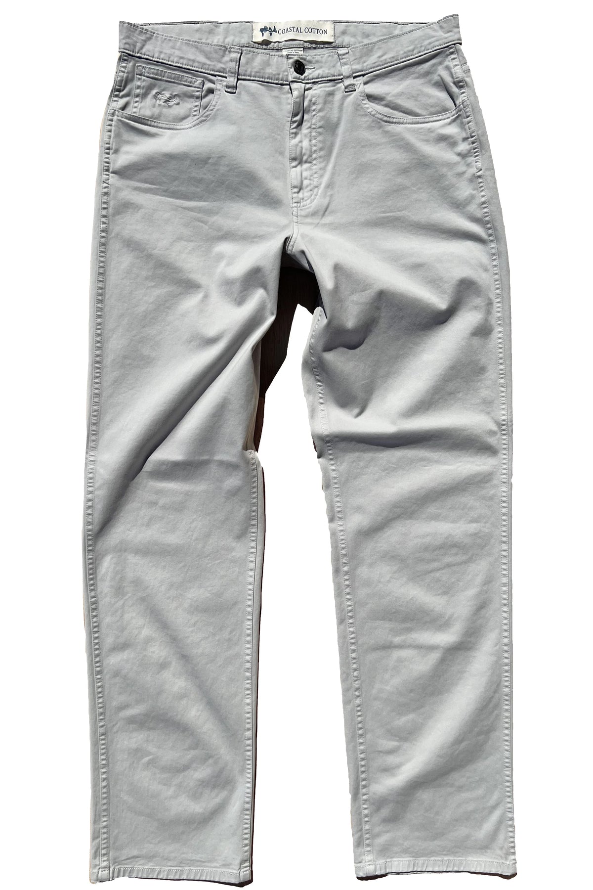Coastal Cotton- 5 pocket- Grey