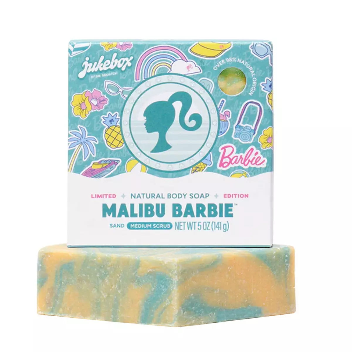 Jukebox Malibu Barbie Bar Soap