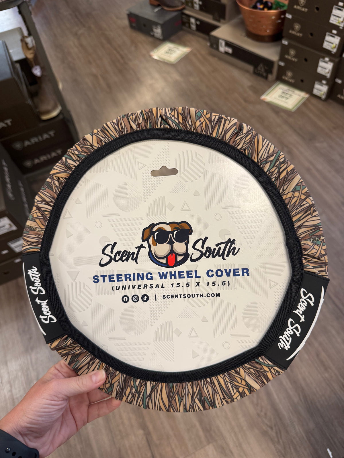 Scent South Steering Wheel Cover