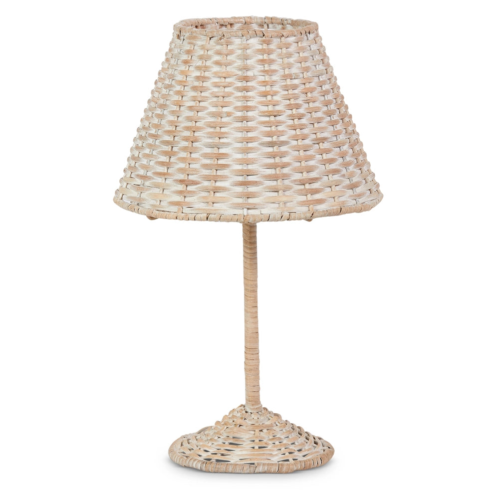 Raz 16.75" Woven Candle Holder With Shade