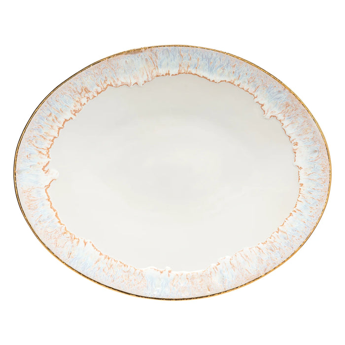 Casafina Oval Platter Taormina Gold