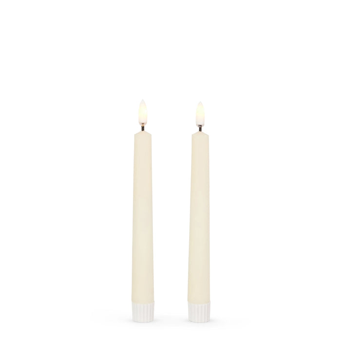 Raz 11” Ivory Taper Candles