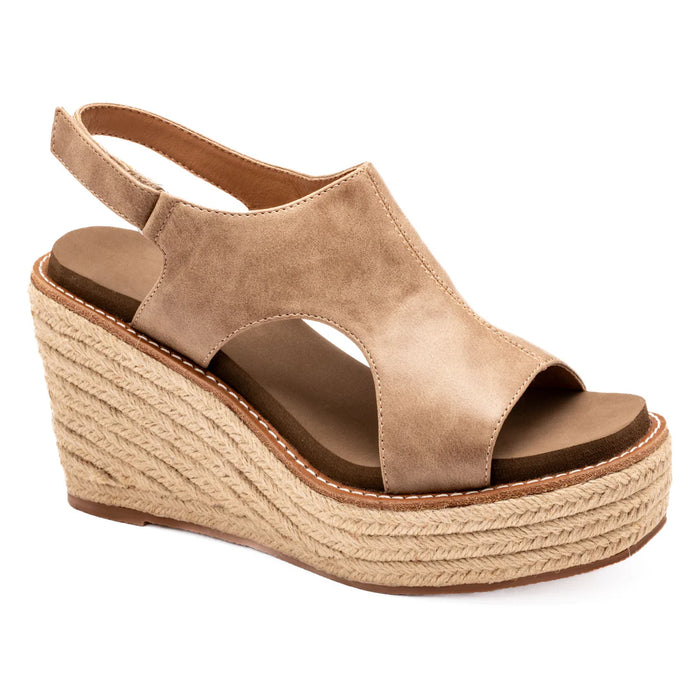 CORKY'S - FREDDIE WEDGES TAUPE