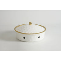 Pampa Bay Round Chafing Dish from our Golden Salerno Collection