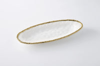 Pampa Bay Oval Serving Piece from our Golden Salerno