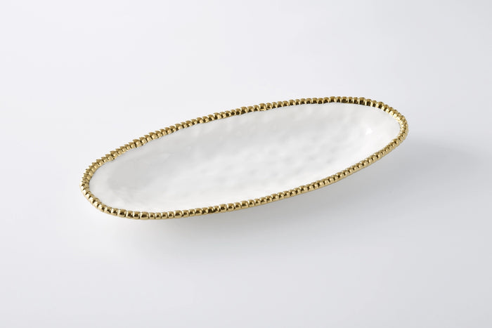 Pampa Bay Oval Serving Piece from our Golden Salerno