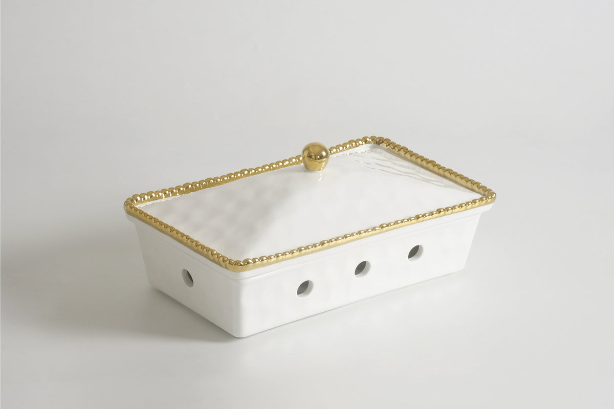 Pampa Bay Rectangular Chafing Dish from our Golden Salerno