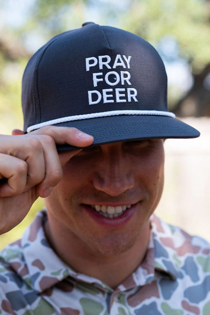 Burlebo Cap - Pray For Deer - Charcoal