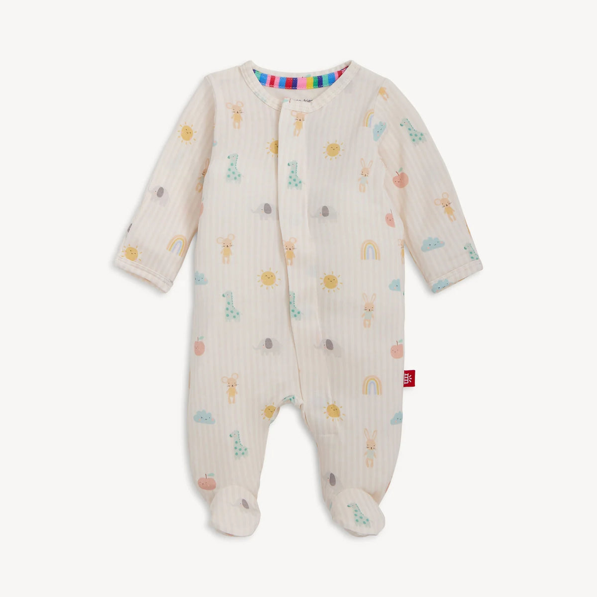 Magnetic Me Footie- Lullaby Sky Pink