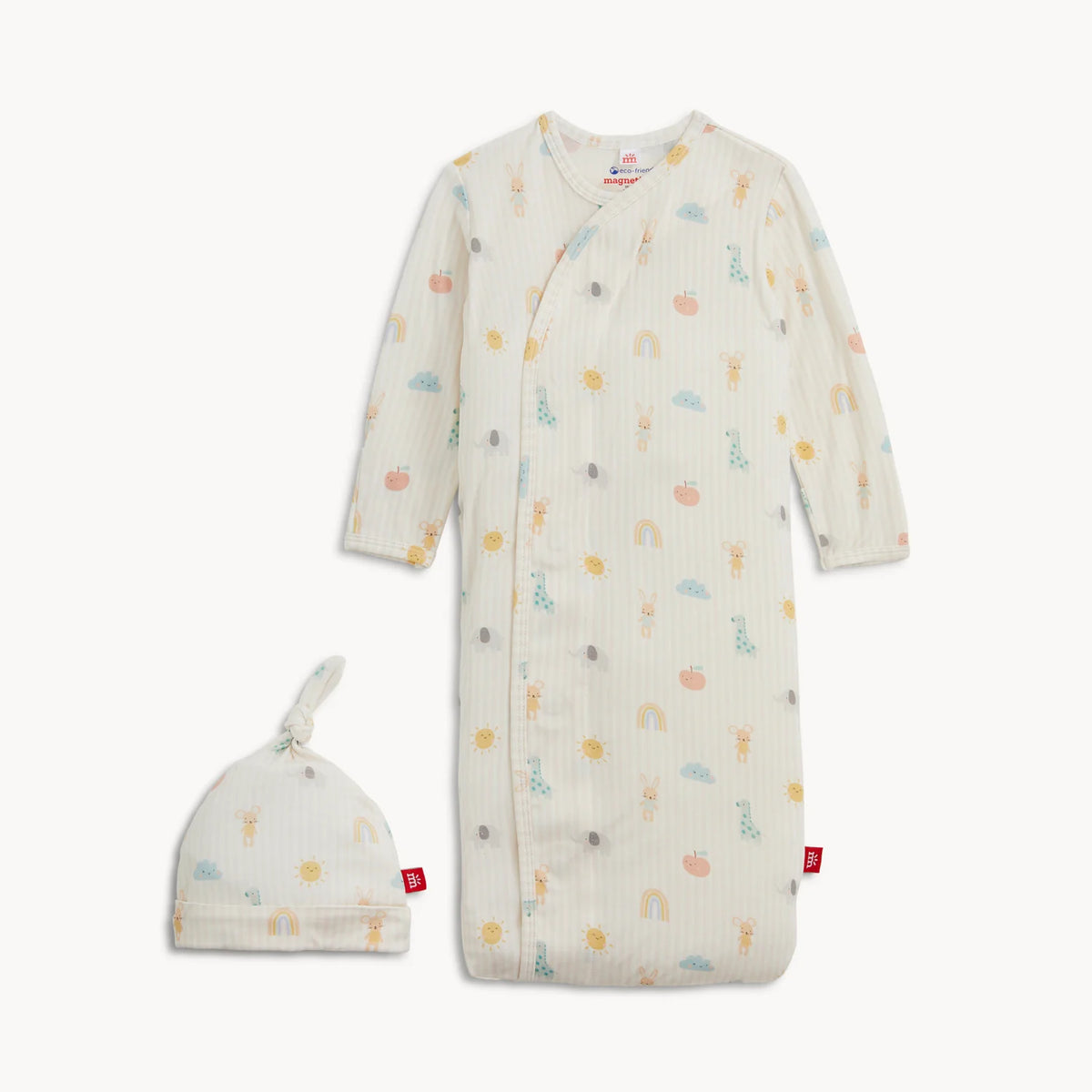 Magnetic Me Gown & Hat Set- Lullaby Sky Pink