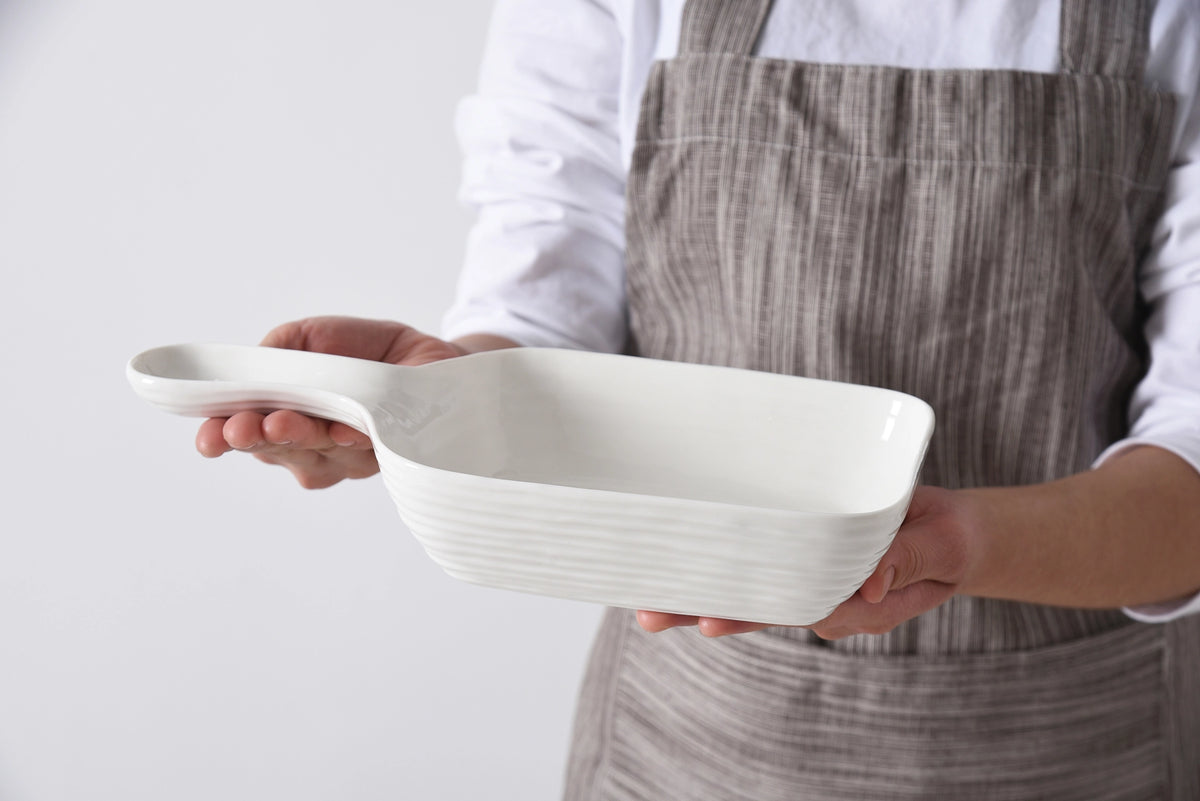 Pampa Bay Le Blanc Serving Dish with Handle