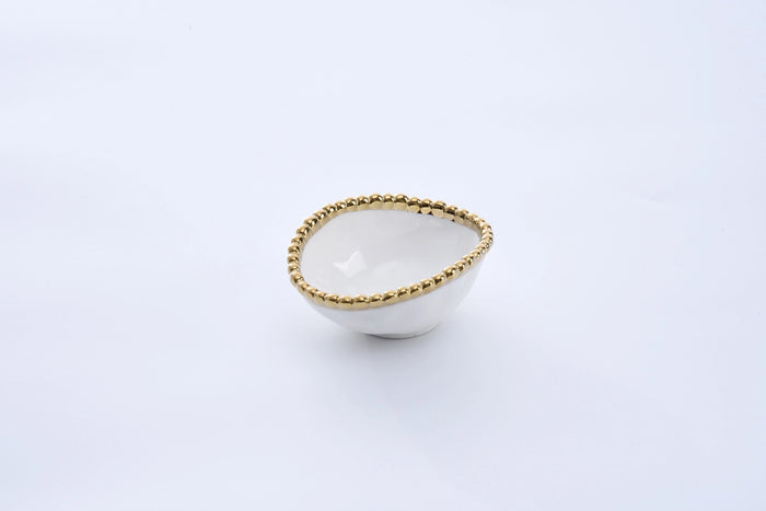 Pampa Bay Oval Condiment Bowl Golden Salerno