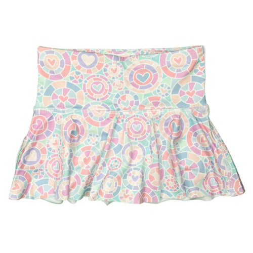 Honesty Kaleidoscope Heart Skirt