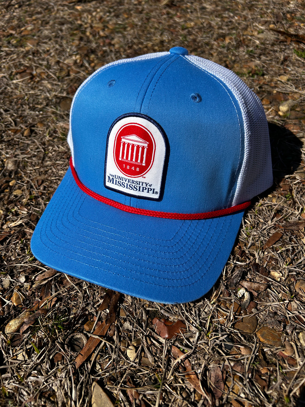 Speckle Bellies - Ole Miss Arch Rope - Powder Blue