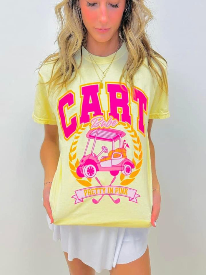 Cart Babe Graphic Tee Comfort Color