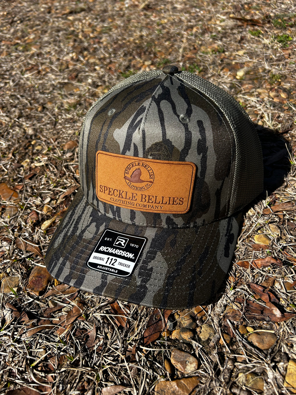 Speckle Bellies - Logo Rec Leather Patch - Btmlnd