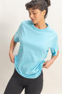 Oversized Short Sleeve Crew Neck T-shirt