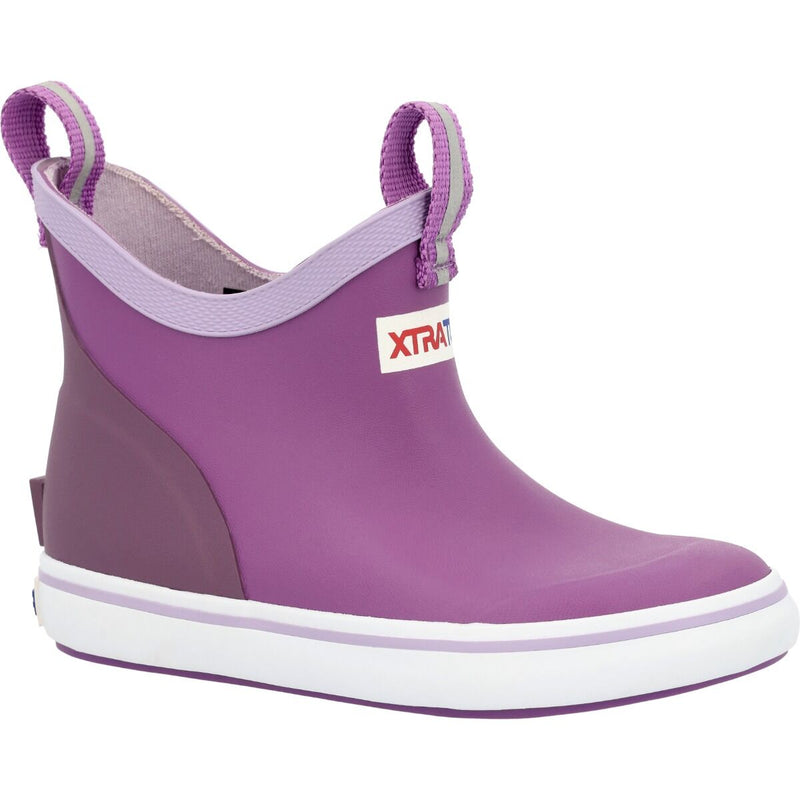 Xtratuf Dewberry/Purple Gumdrop Ankle Deck Boots