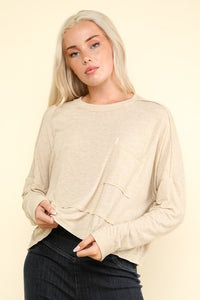 Oversized Casual Knit Top