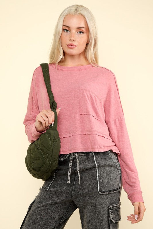 Oversized Casual Knit Top