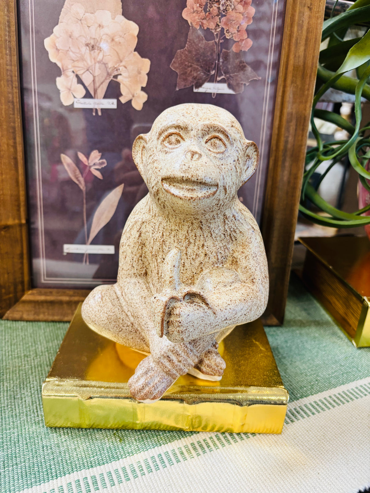 Sonshine Pottery Brown Monkey