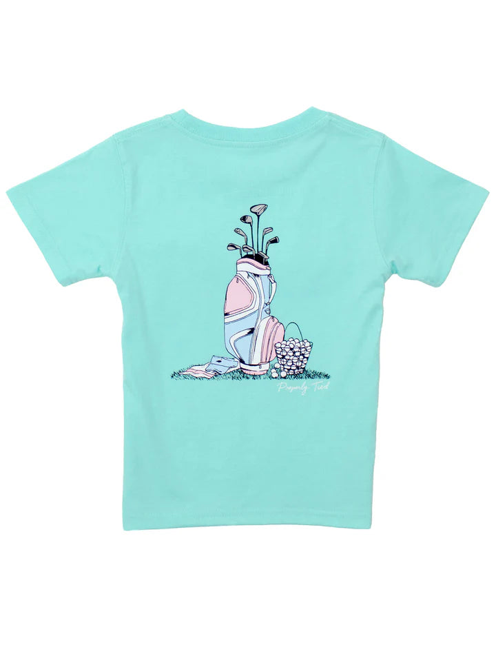 Properly Tied Girls Golf Clubs SS Seafoam