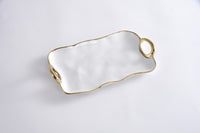 Pampa Bay Small Platter from our Golden Handles